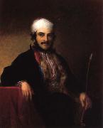 Asher Brown Durand, Portrait of Isaac Edrebi of Morocco